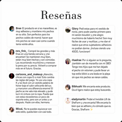 Realzadores Invisibles SheForm™