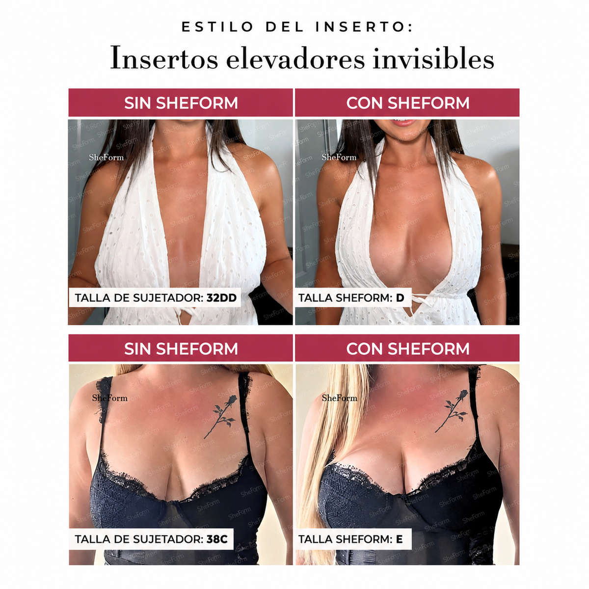 Realzadores Invisibles SheForm™