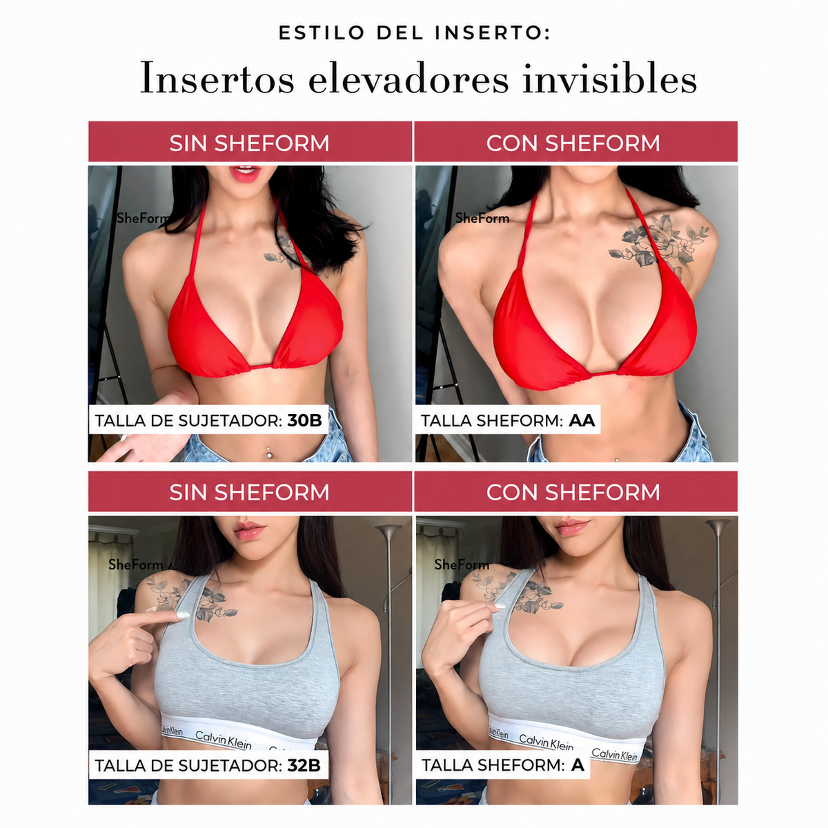 Realzadores Invisibles SheForm™