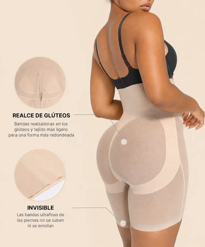 Sheform™ Short Moldeador de Malla con Efecto Push-Up para Glúteos