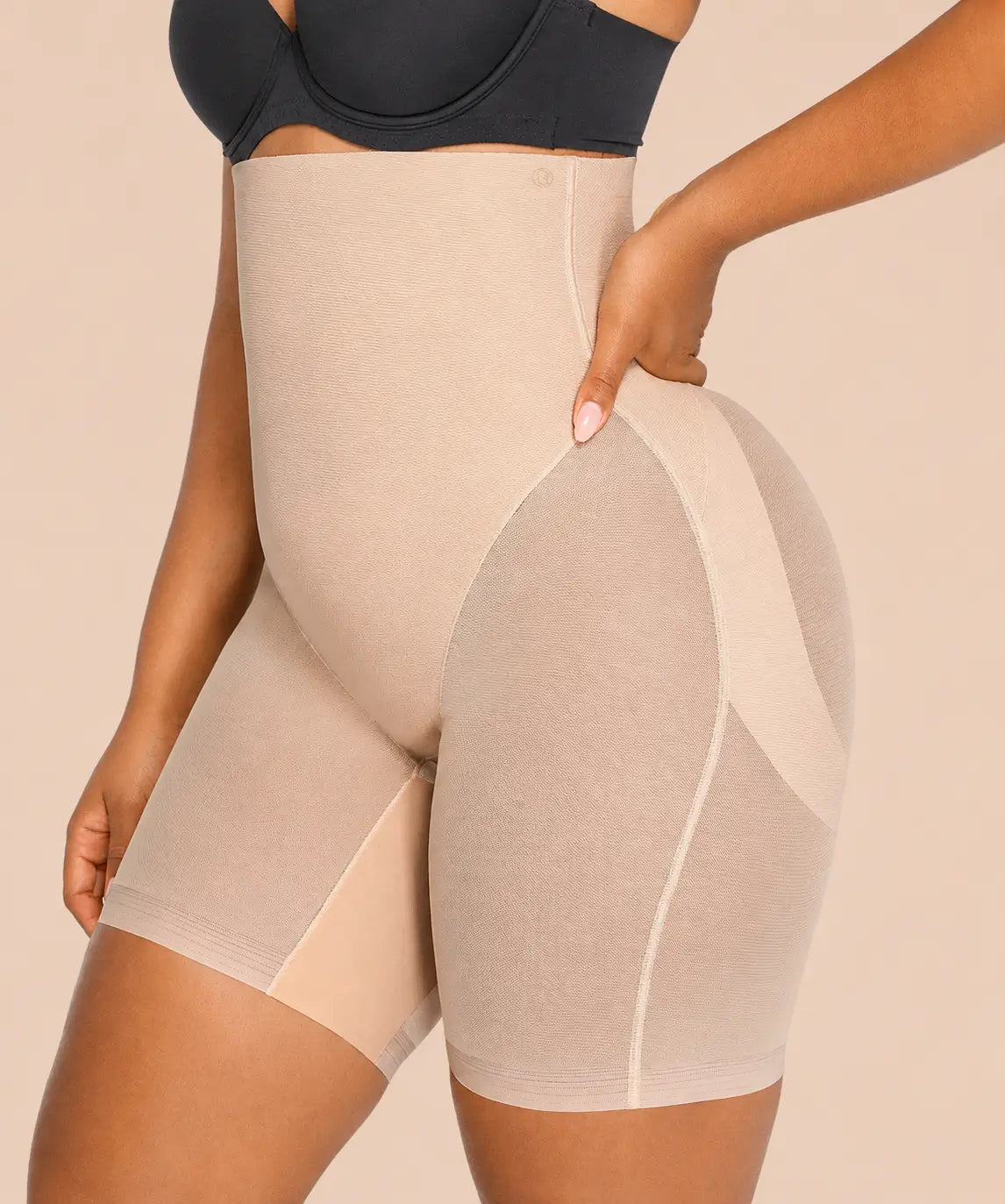 Sheform™ Short Moldeador de Malla con Efecto Push-Up para Glúteos