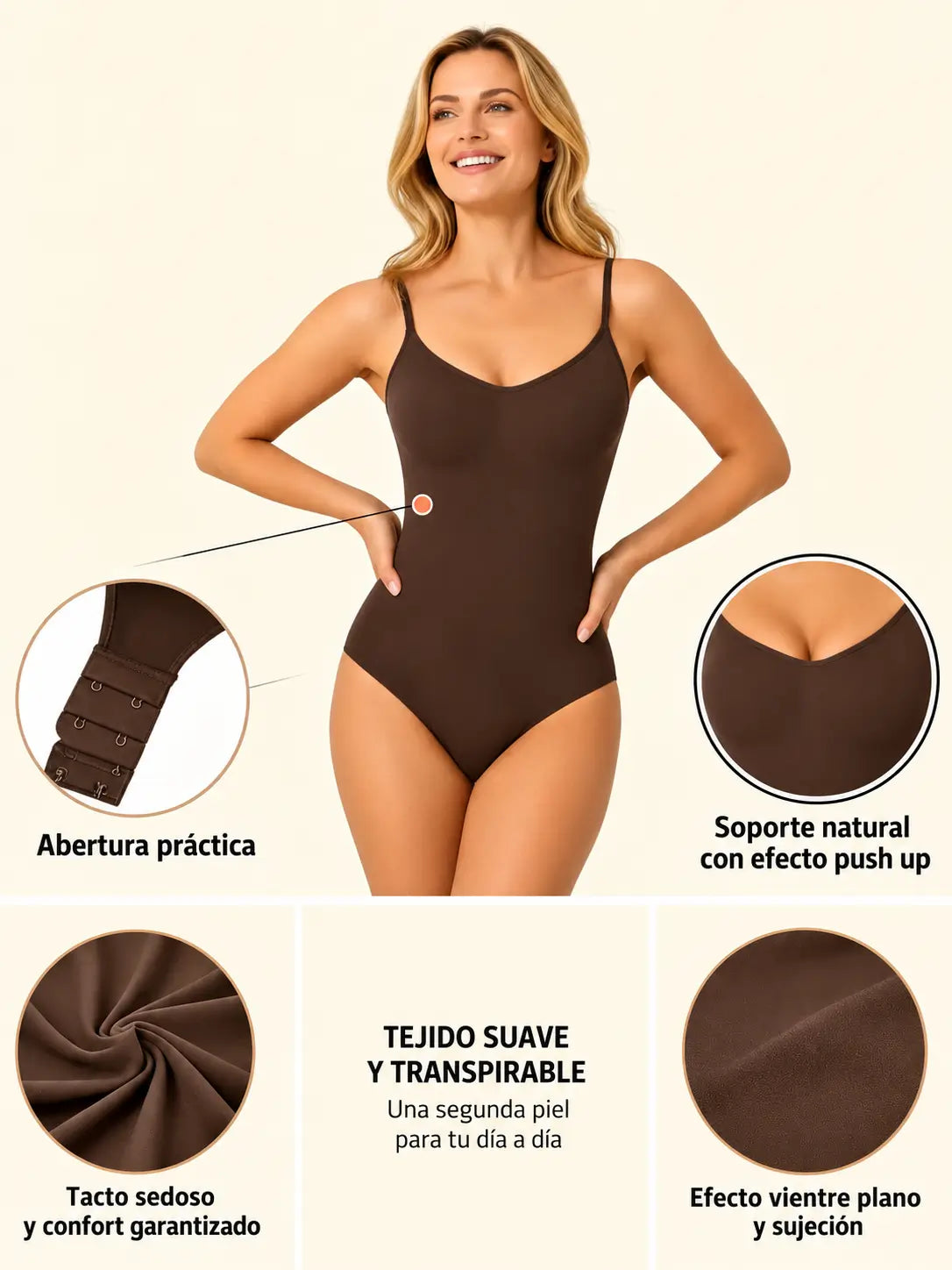 Body Moldeador Braga SheForm